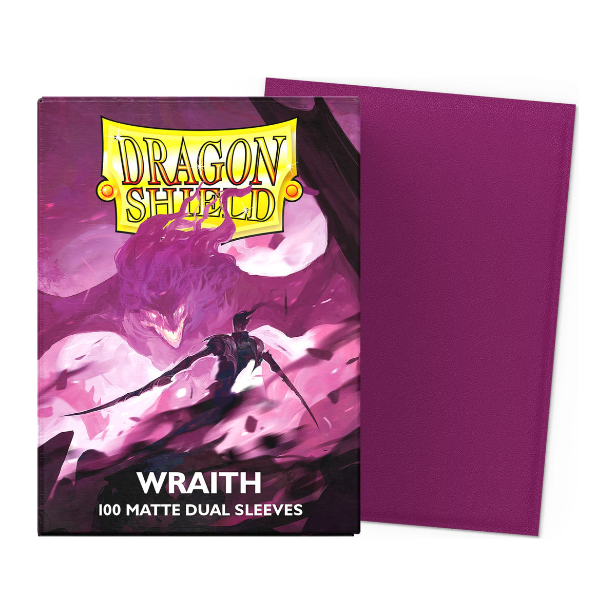 Dragon Shield Dual Matte Sleeves Standard (100), cor Wraith Alaric