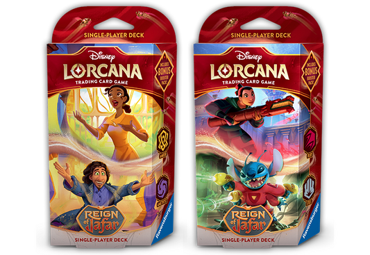 Disney Lorcana Reign of Jafar Deck Box Giant Fairy S8