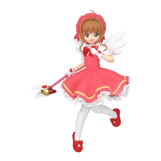 Figura Sakura Kinomoto Clow Card 20 cm de Cardcaptor Sakura, vista de frente