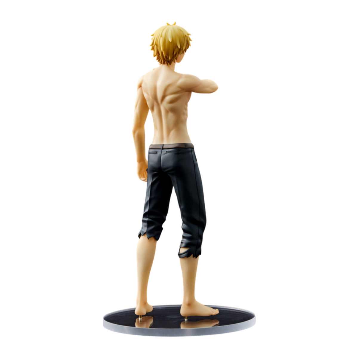 Figura Denji de Chainsaw Man, vista de costas
