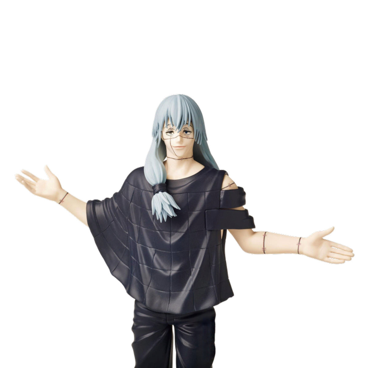Figura Mahito 20 cm de Jujutsu Kaisen, pormenor do tronco de frente