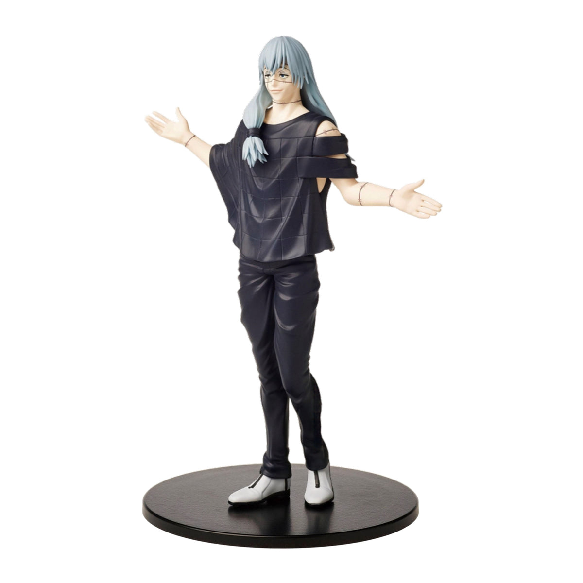 Figura Mahito 20 cm de Jujutsu Kaisen, vista de lado com base