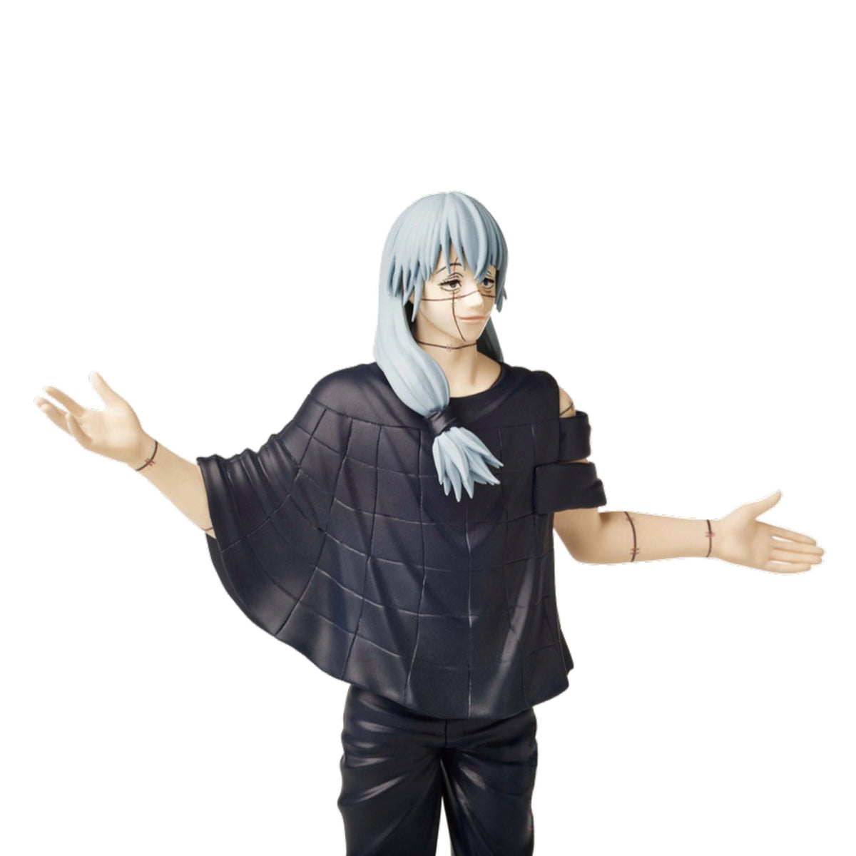 Figura Mahito 20 cm de Jujutsu Kaisen, pormenor do tronco de lado