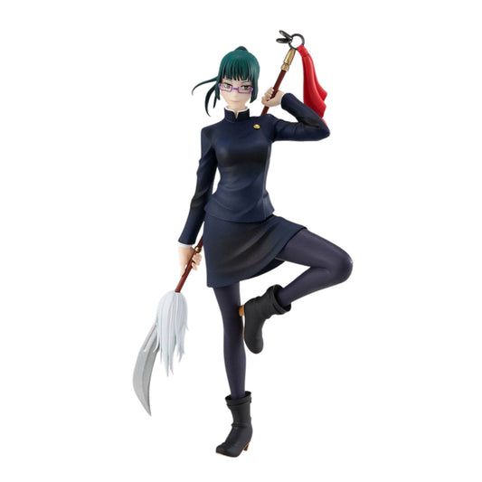 Figura Maki Zen'in Pop Up Parade 17 cm de Jujutsu Kaisen, vista de frente