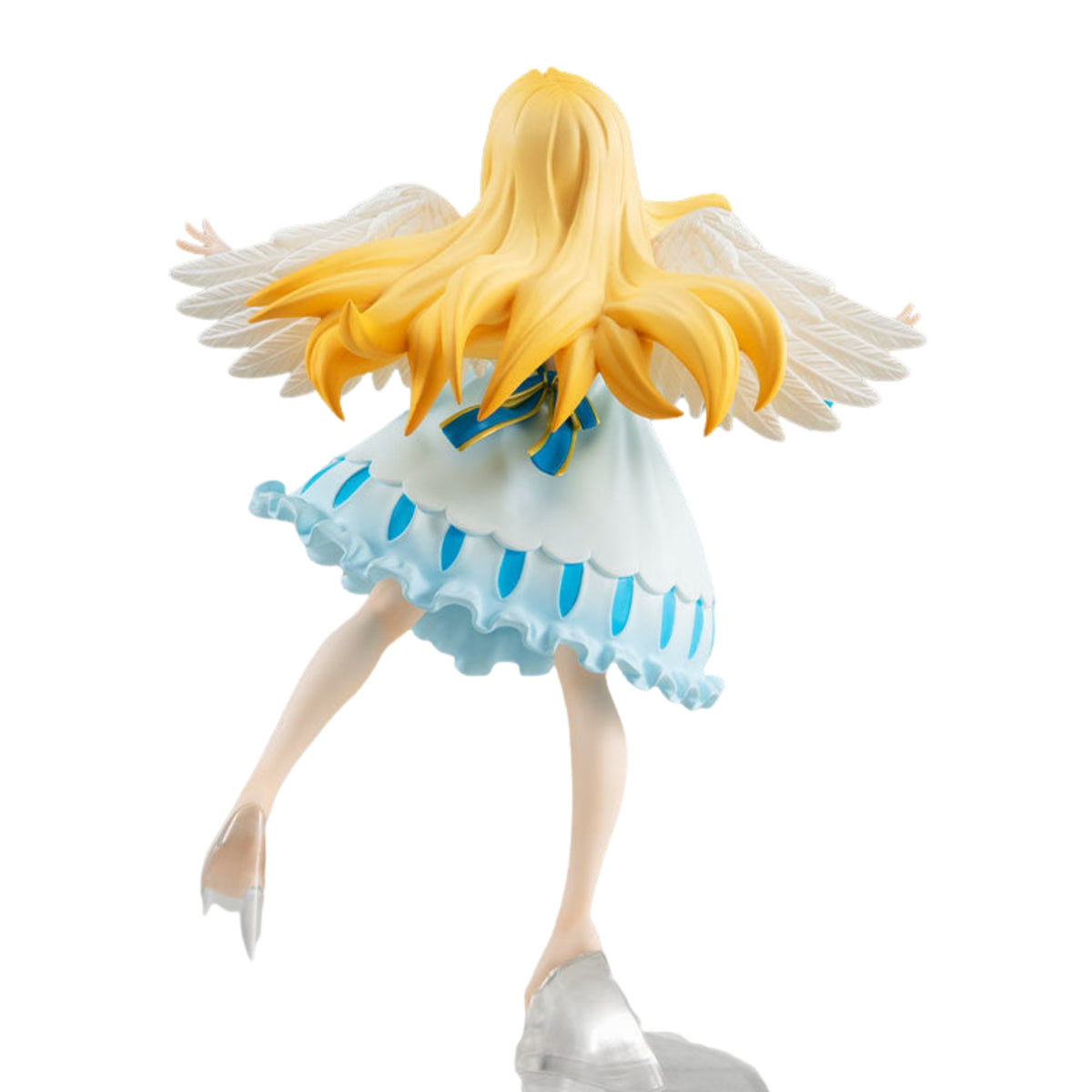 Figura Filo Pop Up Parade 14 cm de The Rising of the Shield Hero, vista de costas com as asas