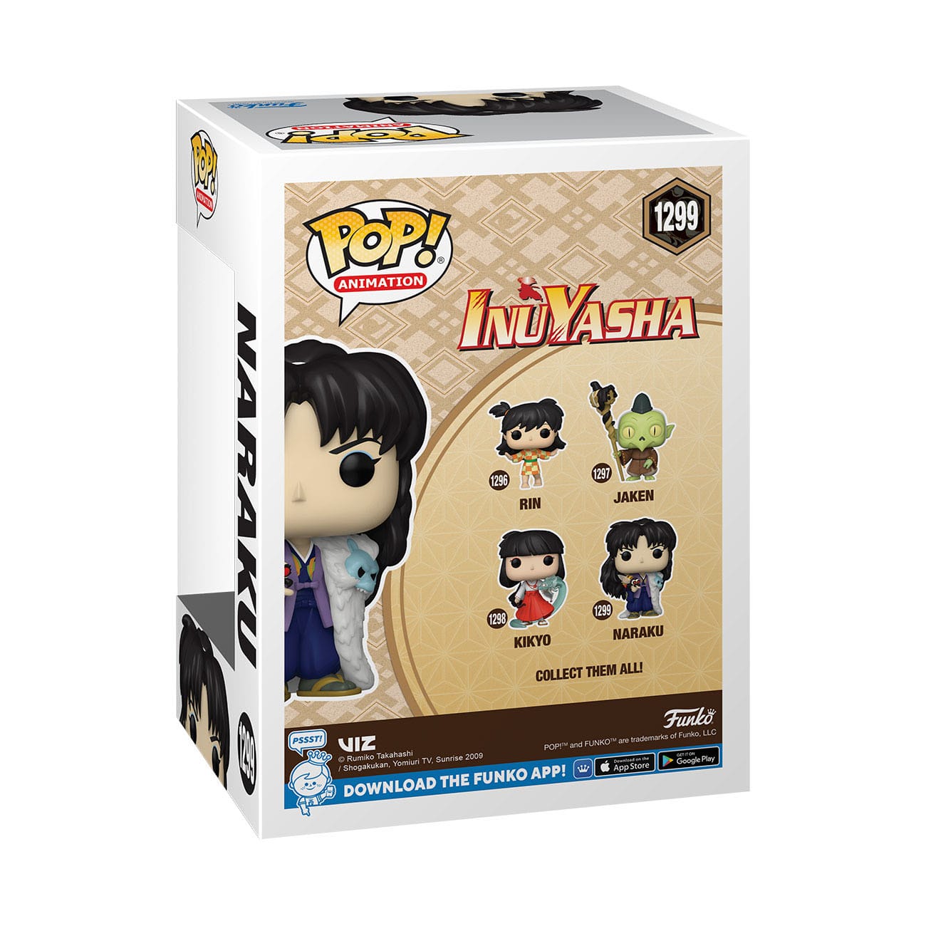 Inuyasha POP! Animation Vinyl Figure Naraku 9 cm