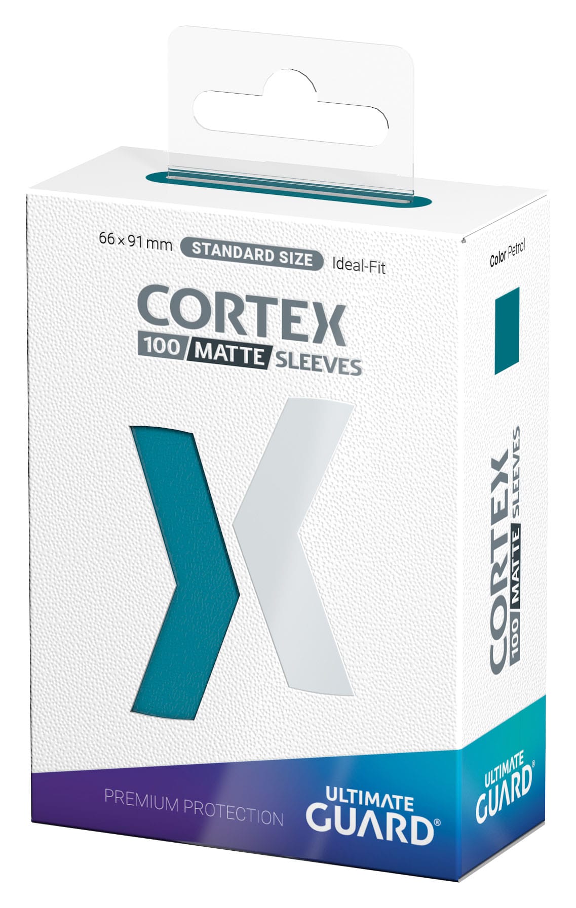 Ultimate Guard Cortex Sleeves Standard Size Matte Petrol (100)