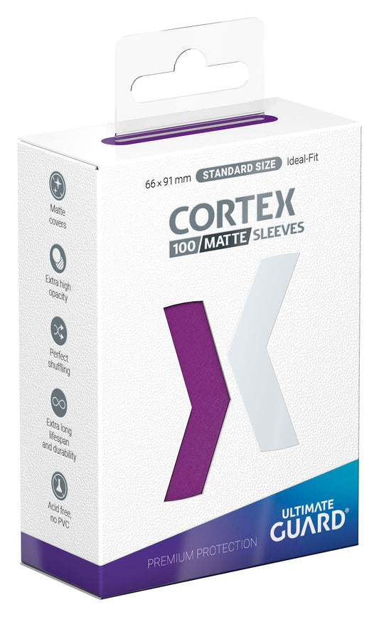 Ultimate Guard Cortex Sleeves Standard Size Matte Purple (100)