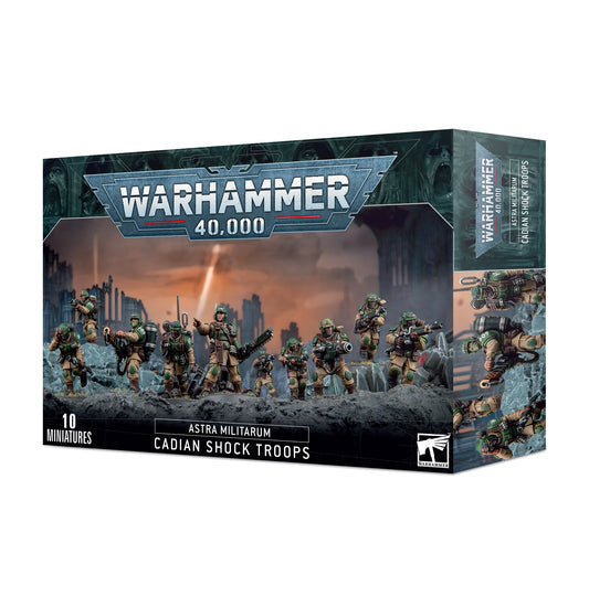 WARHAMMER ASTRA MILITARUM: CADIAN SHOCK TROOPS