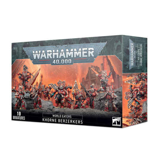 WARHAMMER WORLD EATERS: KHORNE BERSERKERS
