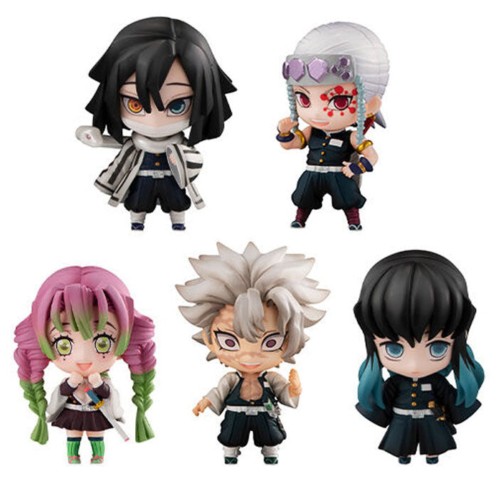 Demon Slayer Kimetsu No Yaiba Tanjiro And The Hashiras Mascot Ver.B pack 5 figures 5cm
