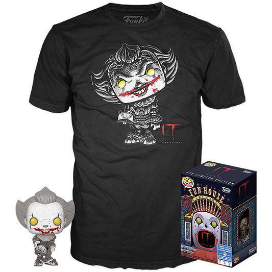 Set figure POP &amp; Tee IT 2 Pennywise Exclusive M