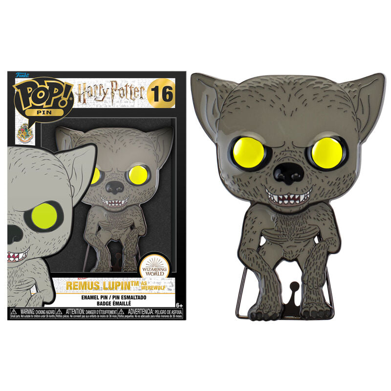 Harry Potter Remus Lupin Large Enamel POP Pin 10cm