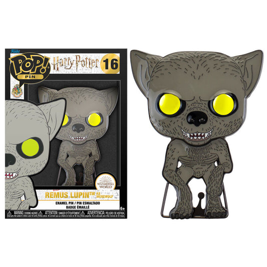 Harry Potter Remus Lupine Large Enamel POP Pin 10cm
