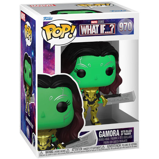 POP figure Marvel What If Gamora with Blade of Thanos