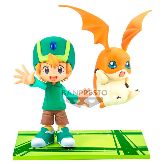 Digimon Adventure - Adventure Archives Takeru &amp; Patamon figure 15cm