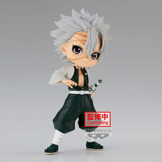 Demon Slayer Kimetsu no Yaiba Sanemi Shinazugawa Q posket figure 14cm