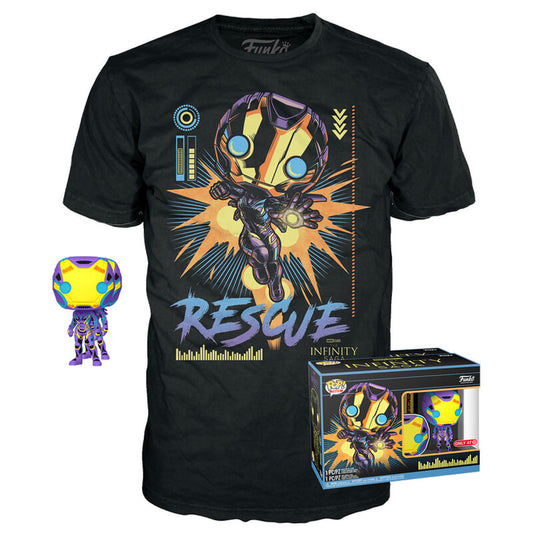 Set figure POP &amp; Tee Marvel Avengers Rescue Exclusive