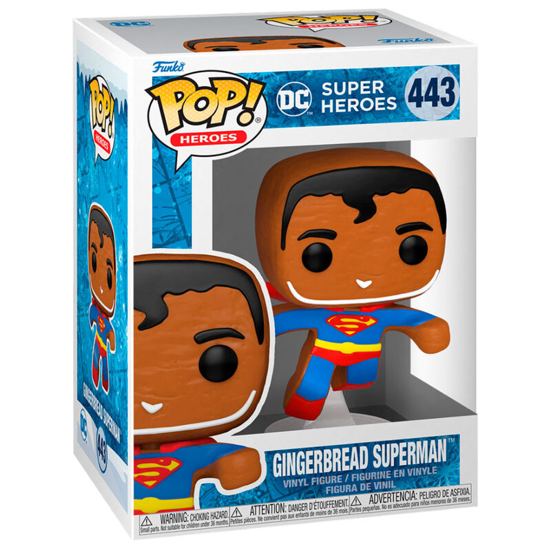 POP figure DC Comics Holiday Gingerbread Superman