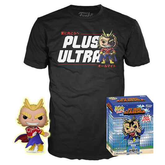 Set figure POP &amp; Tee My Hero Academia All Might Exclusive