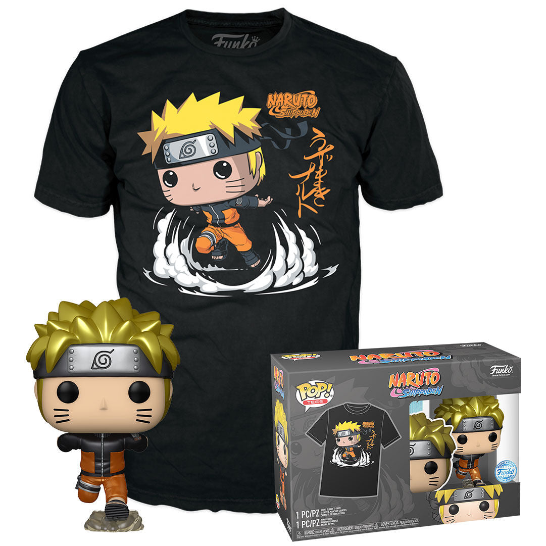 Set figure POP &amp; Tee Naruto Shippuden Exclusive
