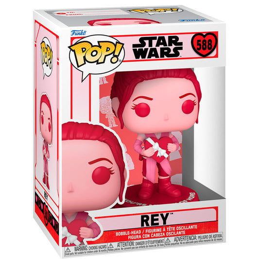 POP figure Star Wars Valentines Rey
