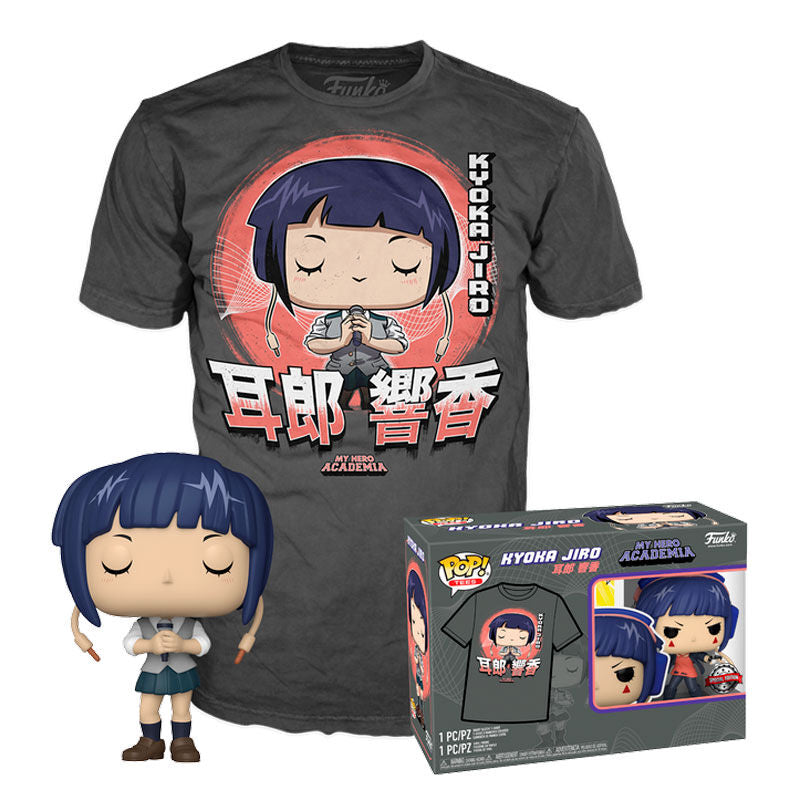 Set figure POP &amp; Tee My Hero Academia Kyoka Jiro Exclusive