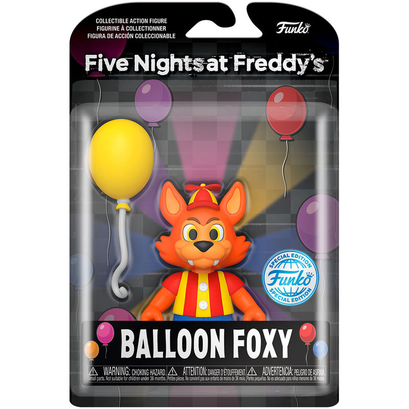 Action figure Five Night at Freddys Balloon Foxy Exclusive 12.5cm