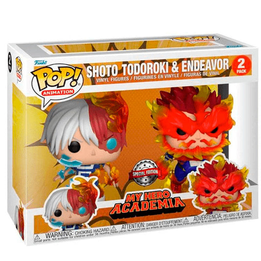 POP pack 2 My Hero Academia Shoto Todoroki &amp; Endeavor Exclusive