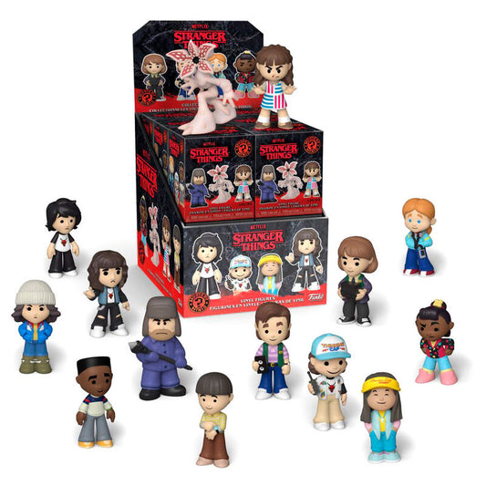 Display 12 figures Mystery Minis Stranger Things assorted