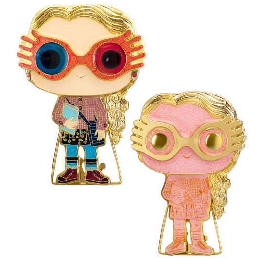 Pack 12 Large Enamel POP Pins Harry Potter Luna Lovegood 10cm 11 + 1 Chase