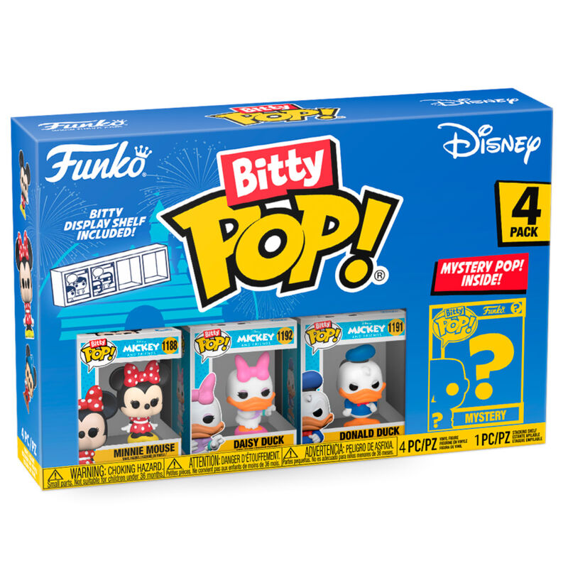 Blister 4 Bitty POP Disney Minnie figures