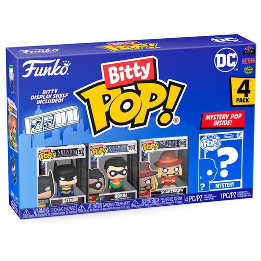 Blister 4 Bitty POP DC Comics Batman figures