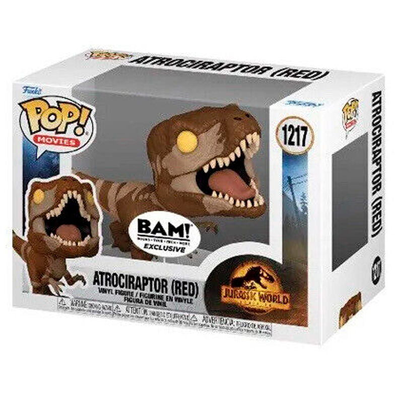POP figure Jurassic World 3 Atrociraptor Red Exclusive