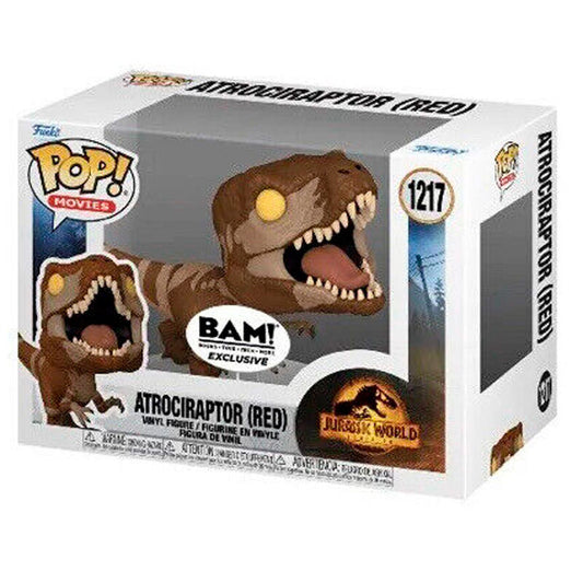 POP figure Jurassic World 3 Atrociraptor Red Exclusive