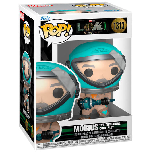 POP figure Marvel Loki Season 2 Mobius TVA Temporal Core Suit