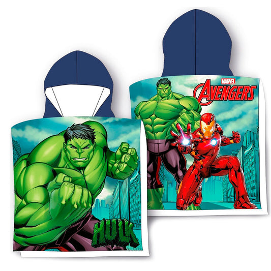Marvel Avengers microfiber poncho towel