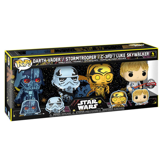 POP pack 4 Star Wars Exclusive figures