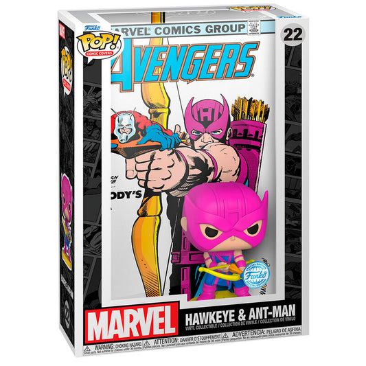 POP figure Comic Cover Marvel Avengers Hawkeye &amp; Ant-Man Exclusive