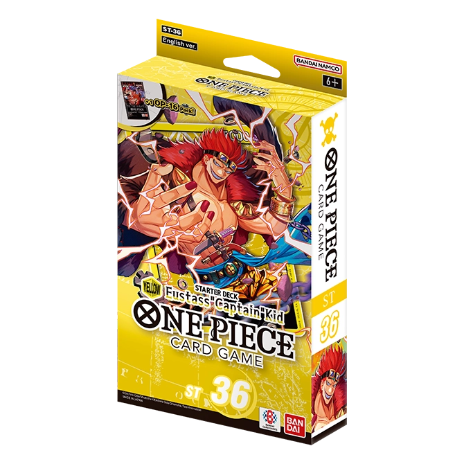 One Piece Card Game Starter Deck [ST-36] - YELLOW Eustass"Captain"Kid