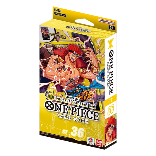 One Piece Card Game Starter Deck [ST-36] - YELLOW Eustass"Captain"Kid