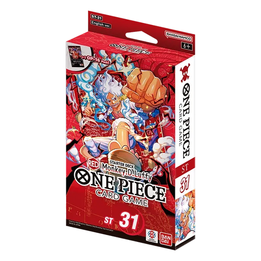 One Piece Card Game Starter Deck [ST-31] - RED Monkey.D.Luffy