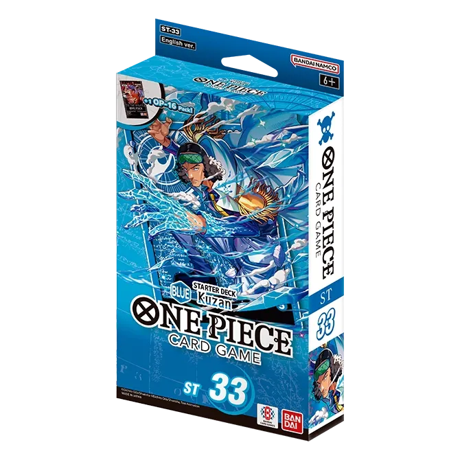 One Piece Card Game Starter Deck [ST-33] - BLUE Kuzan