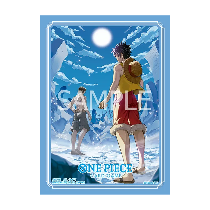 One Piece Card Game Official Sleeves Luffy & Ace