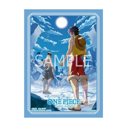 One Piece Card Game Official Sleeves Luffy & Ace