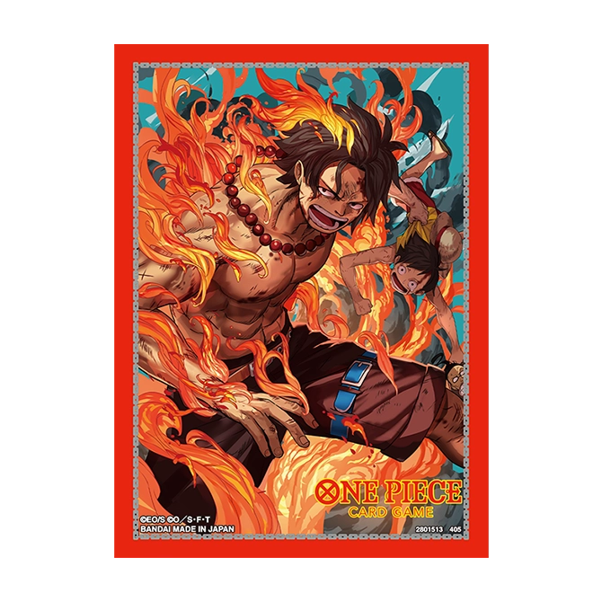 One Piece Card Game Official Sleeves (70) Lim. Edit. Portgas D.Ace
