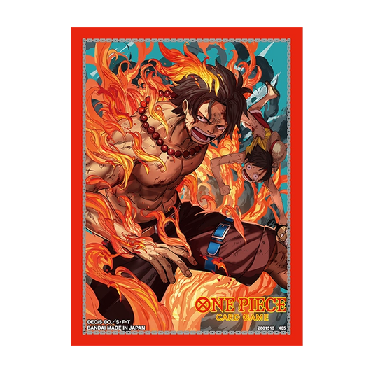 One Piece Card Game Official Sleeves (70) Lim. Edit. Portgas D.Ace