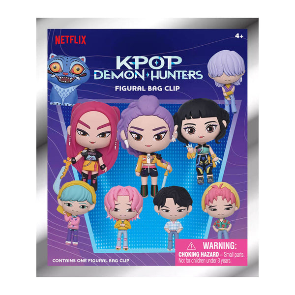 K-Pop Demon Hunter 3D PVC Bag Clips Series 1