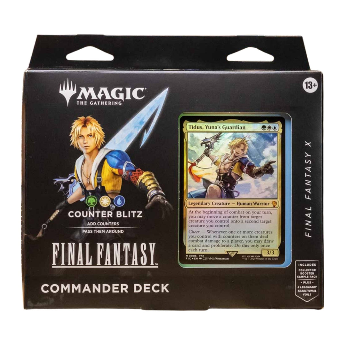 Magic: The Gathering Final Fantasy Commander Deck em inglês, deck Counter Blitz (FFX)