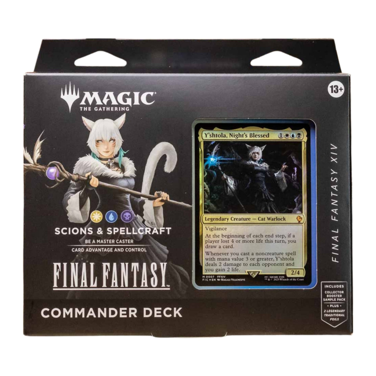 Magic: The Gathering Final Fantasy Commander Deck em inglês, deck Scions & Spellcraft (FFXIV)